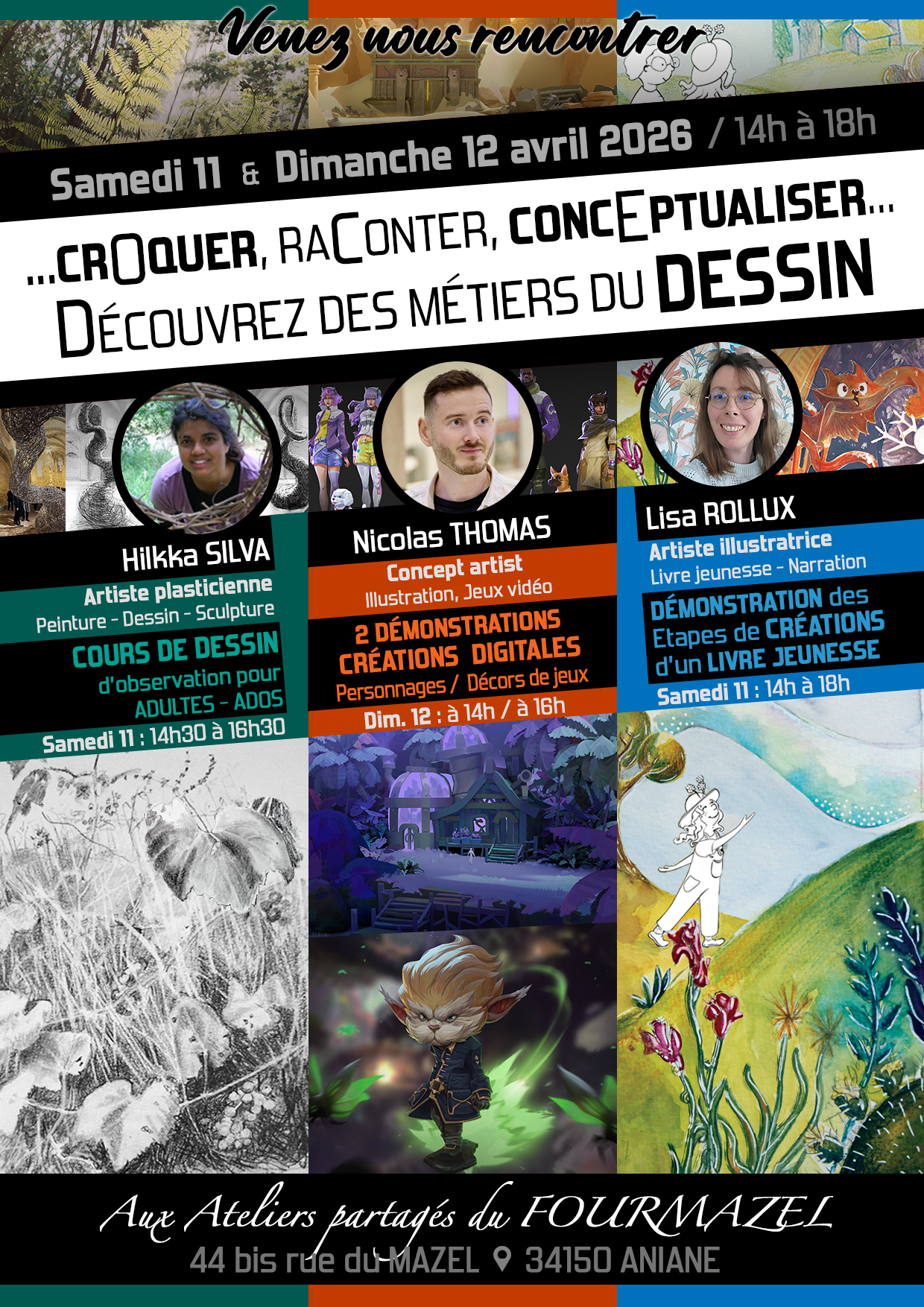 journées de découverte des métiers du dessin et du graphisme